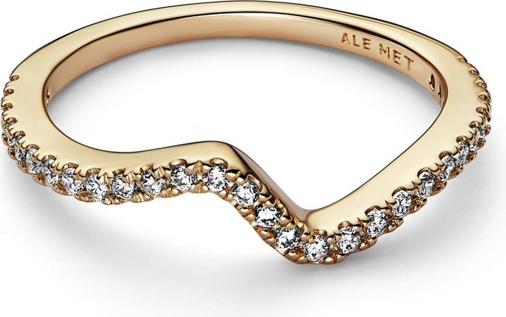 Produktbild Pandora Funkelnde Welle Ring (58)