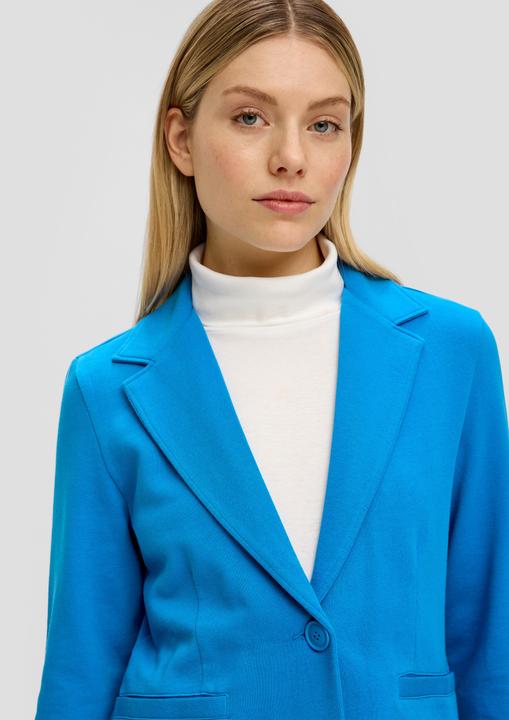 Actual product image s.Oliver Sweatshirt Jacke Blazer aus Sweatstoff