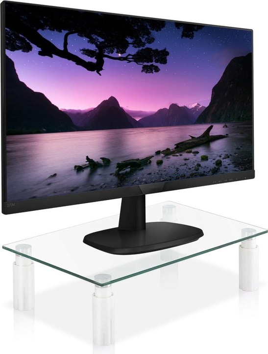 Immagine prodotto Techly Tavolo universale di stoccaggio in vetro, 580 x 210 x 130 mm