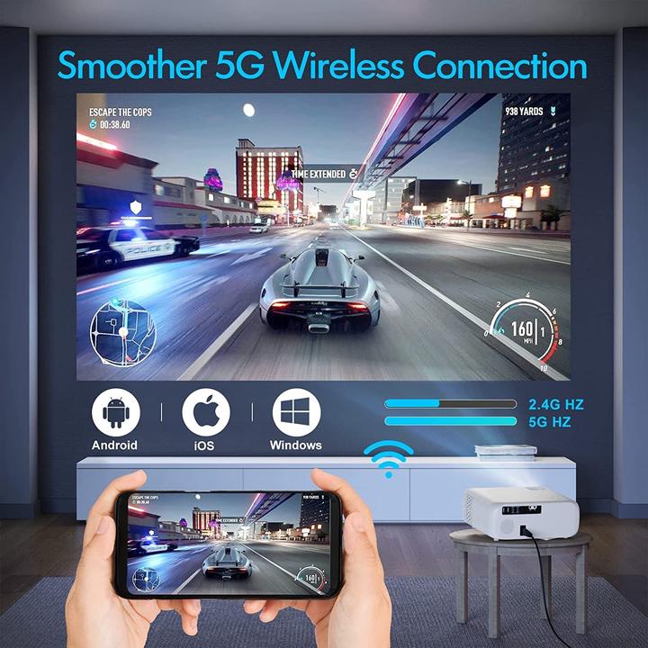 Actual product image WiMiUS W6 (Full HD, 400 lm)