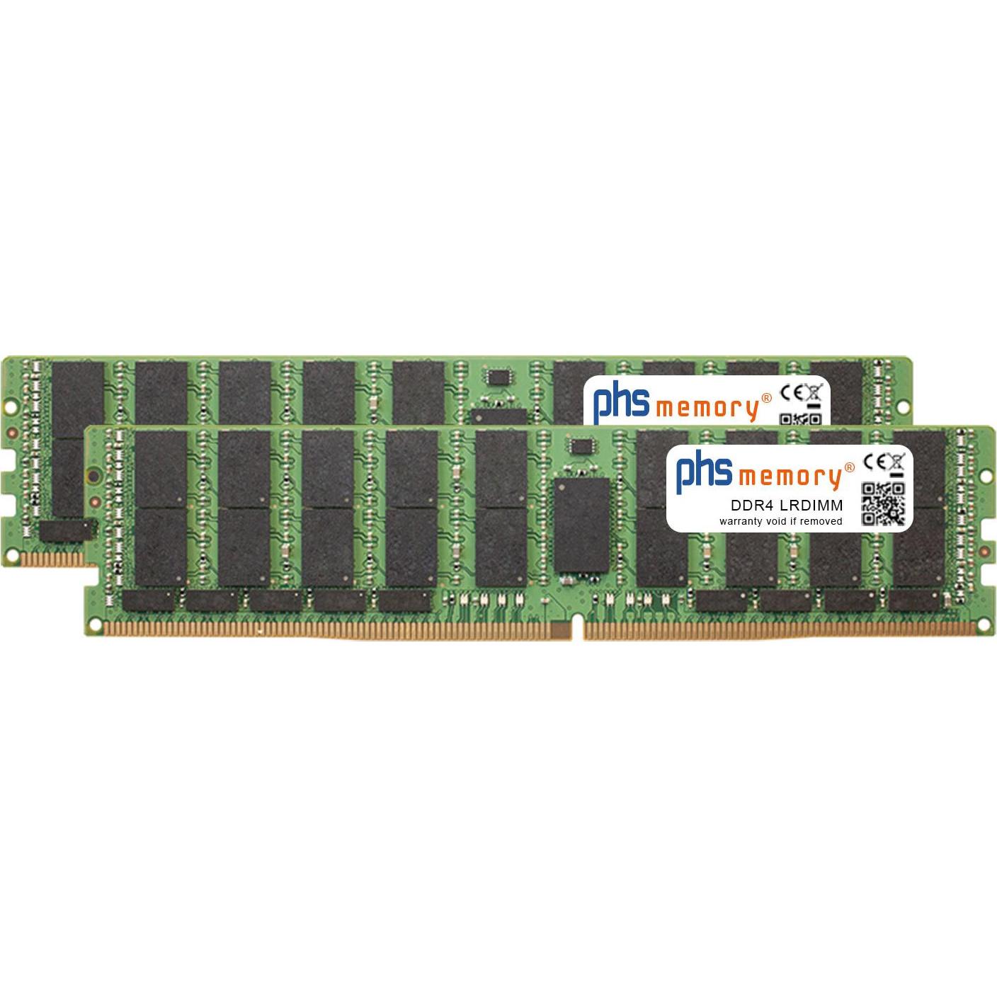 PHS-memory RAM passend für Fujitsu Primequest 3800B2 (Fujitsu Primequest 3800B2, 2 x 64GB), RAM Modellspezifisch