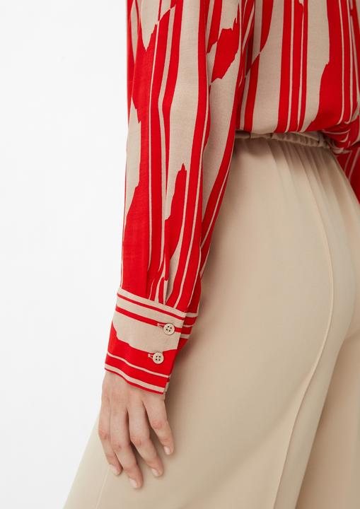 Immagine prodotto Comma Bluse Viskosebluse mit Crêpe-Struktur (34)