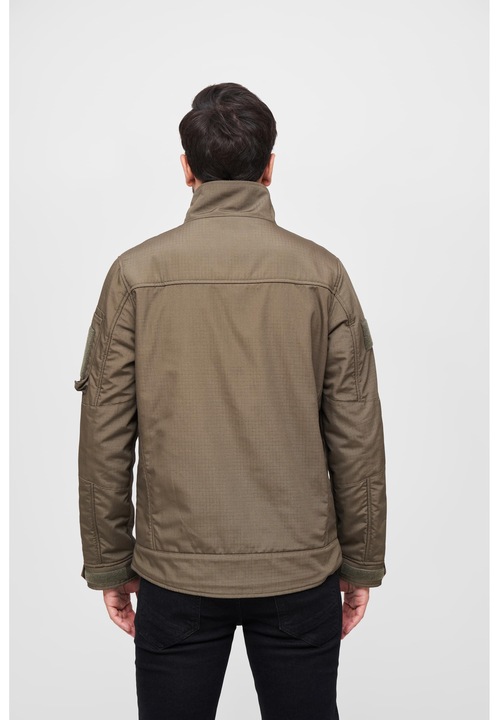Produktbild Brandit Fleece Ripstop Outdoorjacke Grösse 4XL Farbe Oliv (4XL)