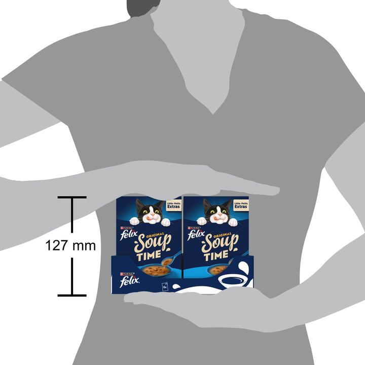 Actual product image Felix Soup (Adult, 6 pcs., 288 g)