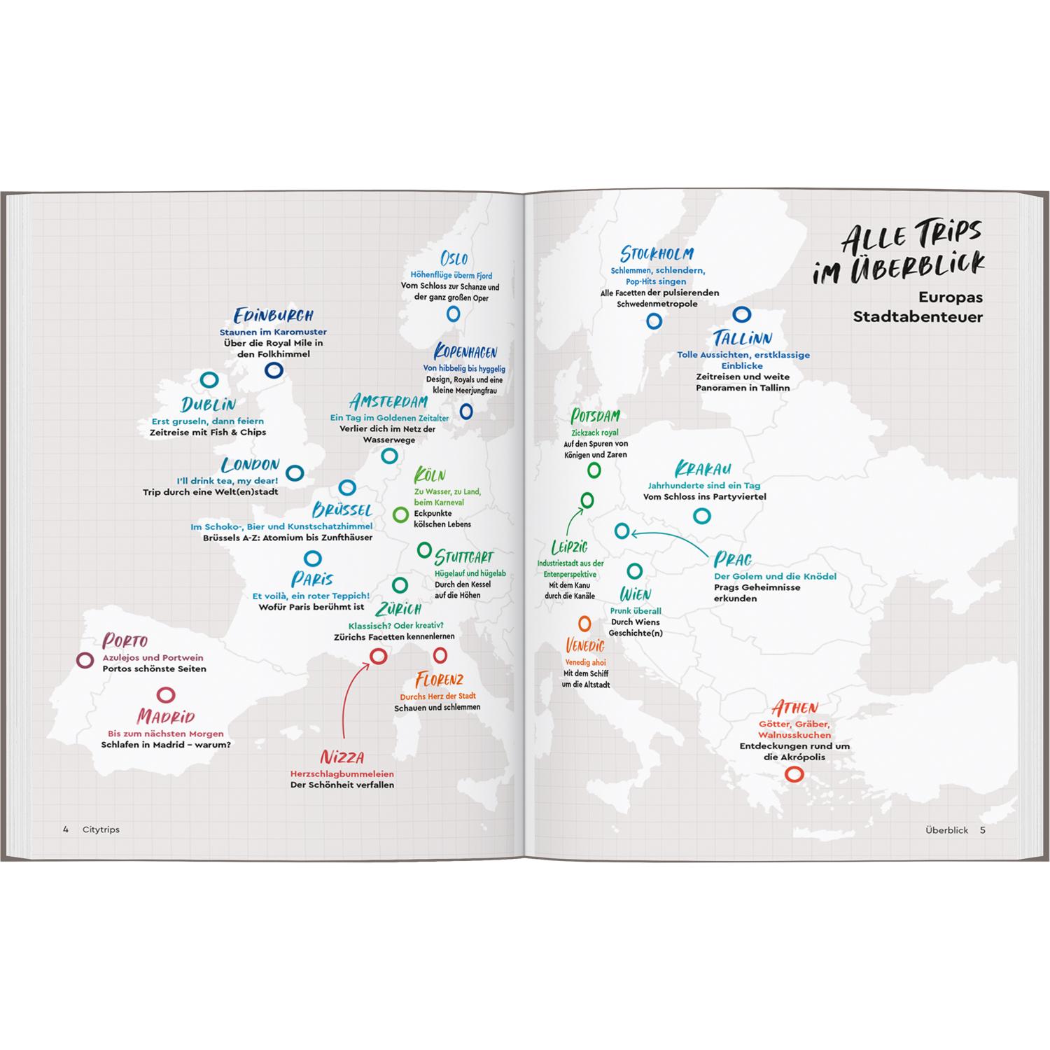Thumbnail - Einfach mal raus! Unvergessliche Citytrips in Europa, Ratgeber von Marco Polo Verlag