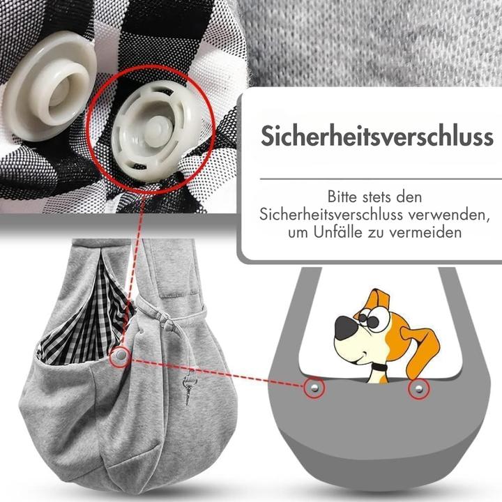 Actual product image Suba Dog carrier bag (Dog, Breathable, Safety closure, Washable)