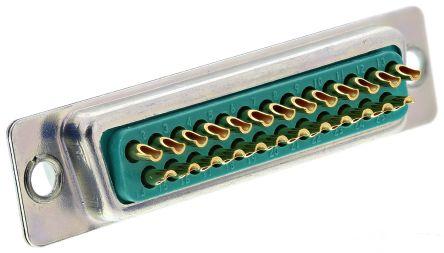 Actual product image RS PRO 25 way solder cont D socket,5A 750Vdc/ac