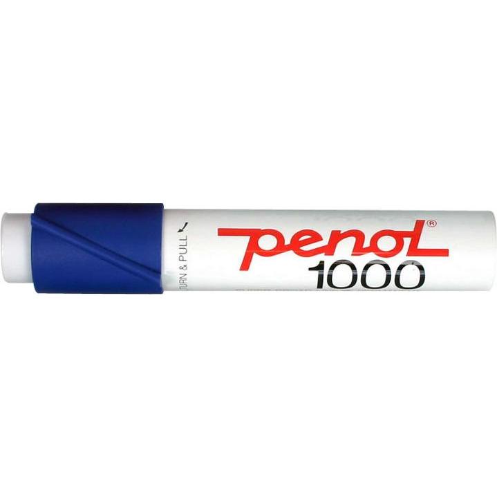 Thumbnail - Penol, Marker, 1000, Blau, Meissel, Blau, Weiss, Aluminium, 3 mm, 1,6 cm (Blau, 16 mm)