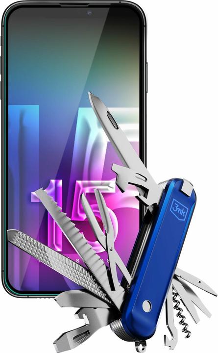 Image du produit 3MK HardGlass Max Lite iPhone 15 6.1" czarny/black, Fullscreen Glass Lite (1 pcs, Apple iPhone 15)