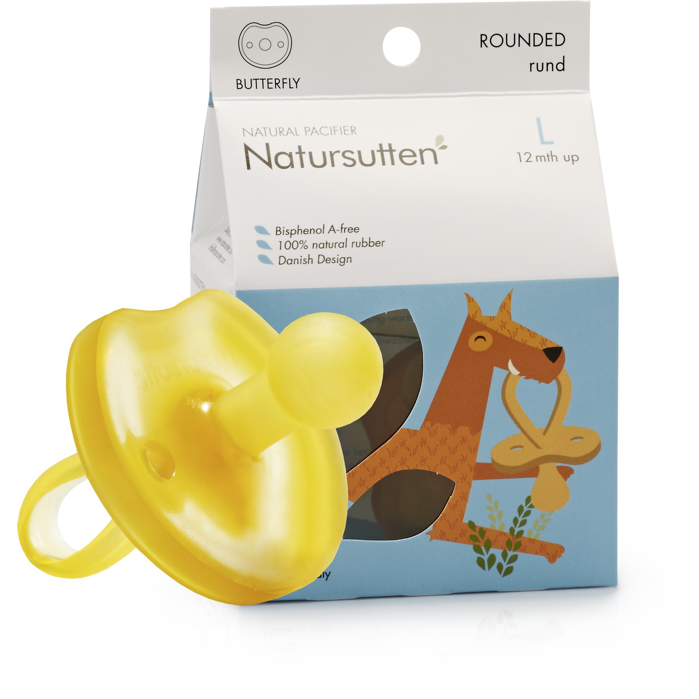 Natursutten Bio Schnuller Butterfly Kirschform L 12+ Monate (1x) (NTS04_2325)
