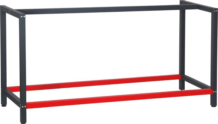 Produktbild Wiltec Werkbank Gestell 175x57x81cm Stahl Werkbankgestell Tischgestell Werktisch (57 cm, 175 cm)