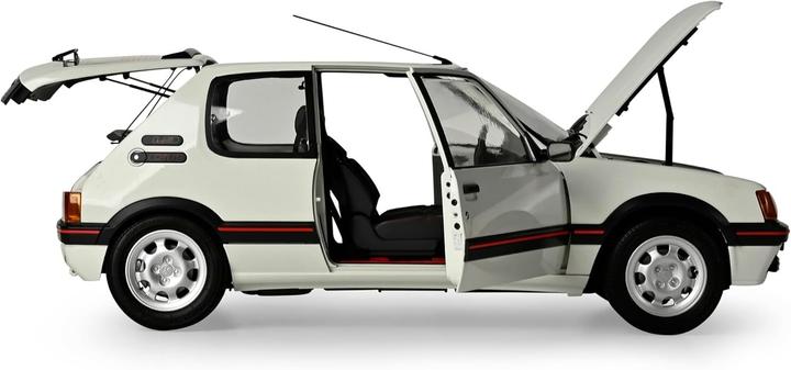 Produktbild 1:8 IXO Peugeot 205 GTI Weiss