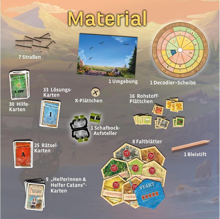 Actual product image Kosmos EXIT® - The game: Adventure on Catan (German)