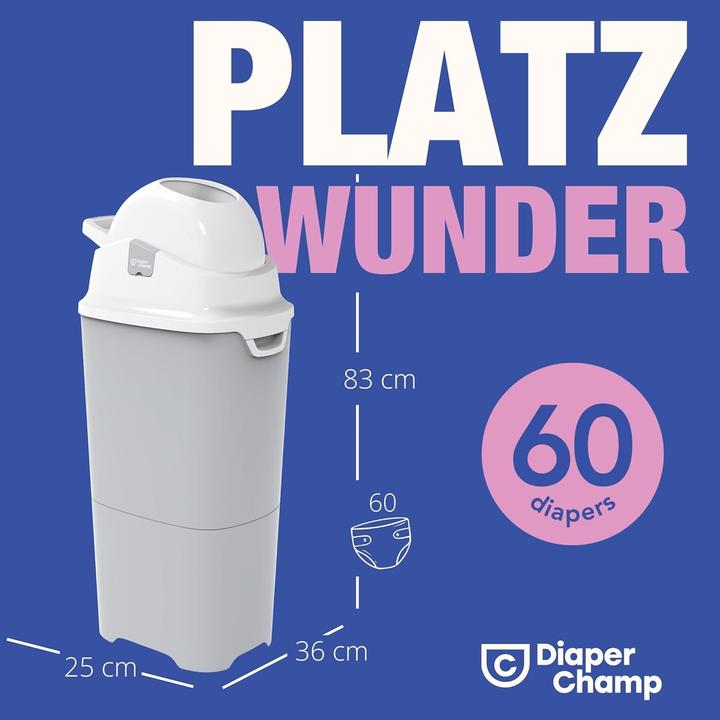 Actual product image Diaper Champ DiaperChamp One Maxi nappy pail