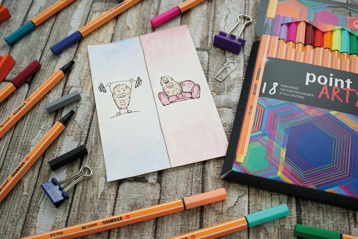 Produktbild STABILO Point 88 (Mehrfarbig, 18 x)