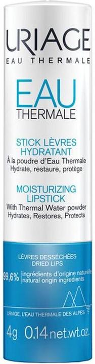Uriage Rouge à lèvres hydratant Eau Thermale (Baume à lèvres, Stick de soin des lèvres, 4 ml)
