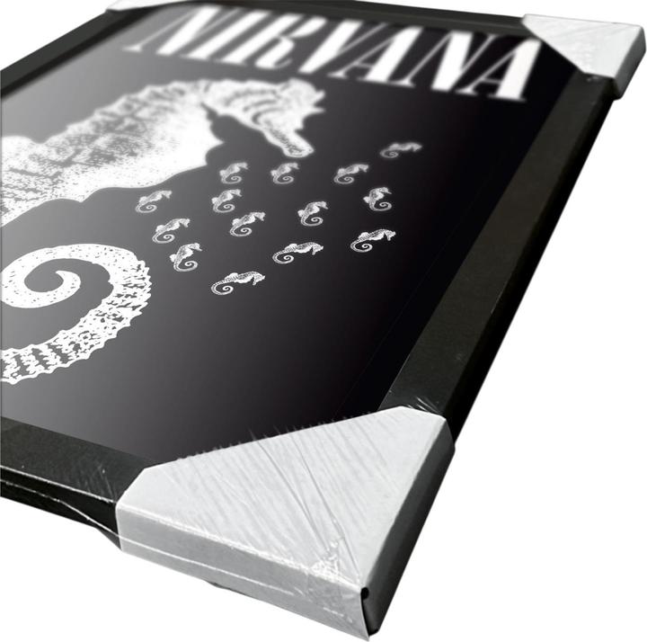 Produktbild Nirvana Seepferdchen Gerahmtes Poster (40 x 30 cm)