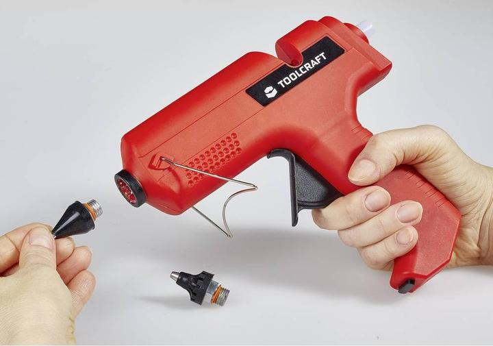 Actual product image Toolcraft TC-HKP-11 WL Hot-melt glue gun