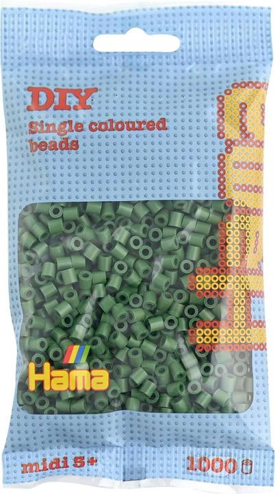 Image du produit Hama Perles de sécurité - Vert forêt, 1000p.