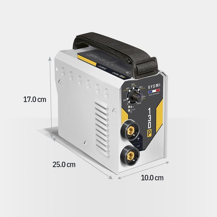 Image du produit GYS GYSMI 130P Machine à souder Electrode de soudage Onduleur avec Potentiomètre (Soudeur à onduleur)