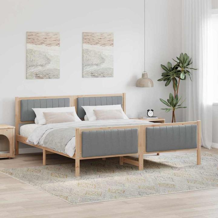 Image du produit vidaXL Plattformbettgestell (180 x 200 cm)