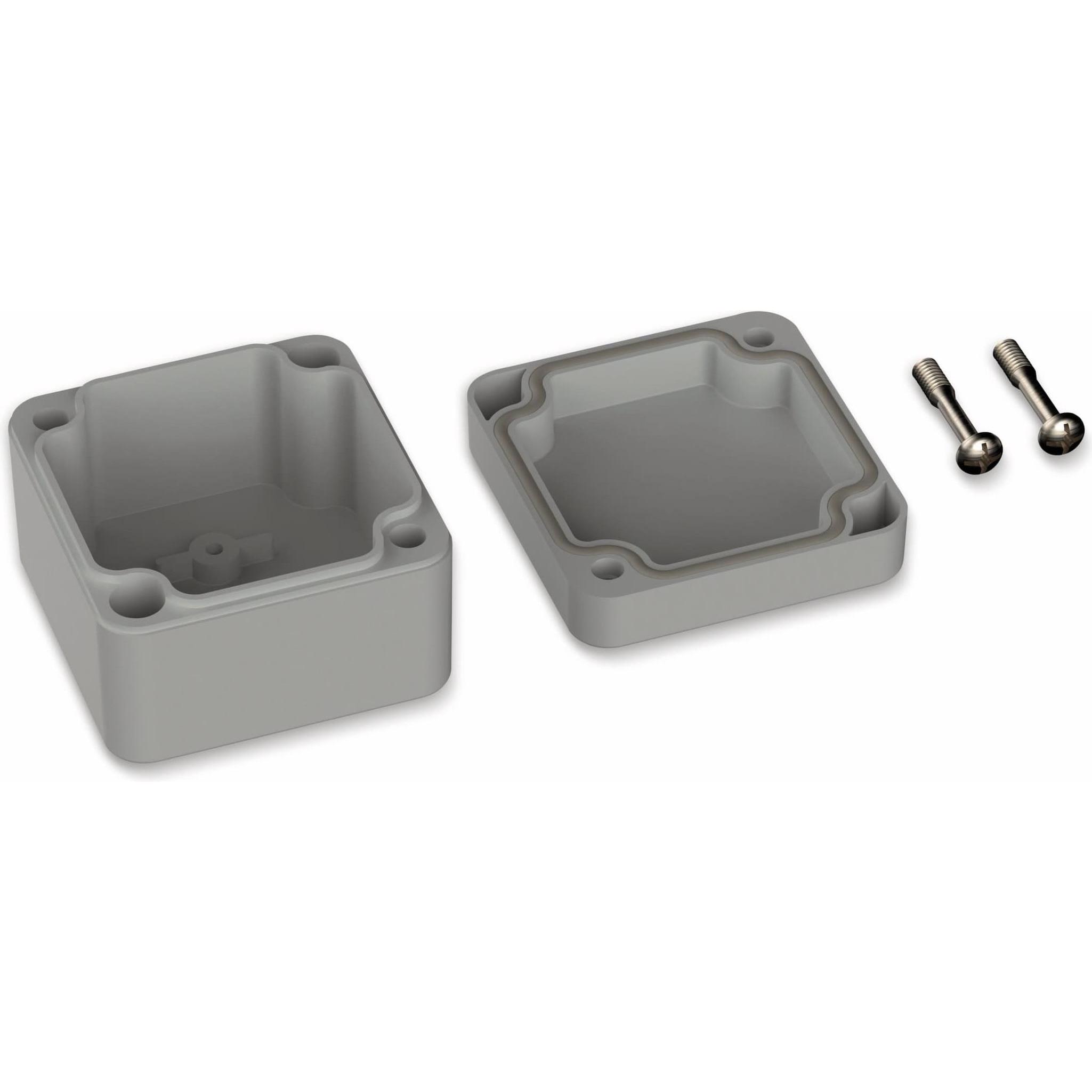 Thumbnail - Pollini, Multimeter, POLLIN, Polycarbonat Gehäuse, 52 x 50 x 35 mm, IP66, Lichtgrau