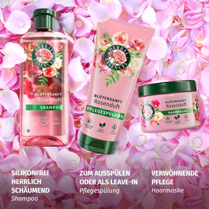 Image du produit Herbal Essences Doux comme une fleur avec un parfum de rose (250 ml)