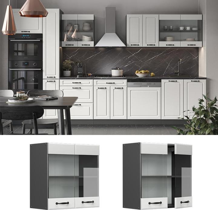 Produktbild Vicco Küchenglasschrank R-Line (60 x 31 x 60 cm)