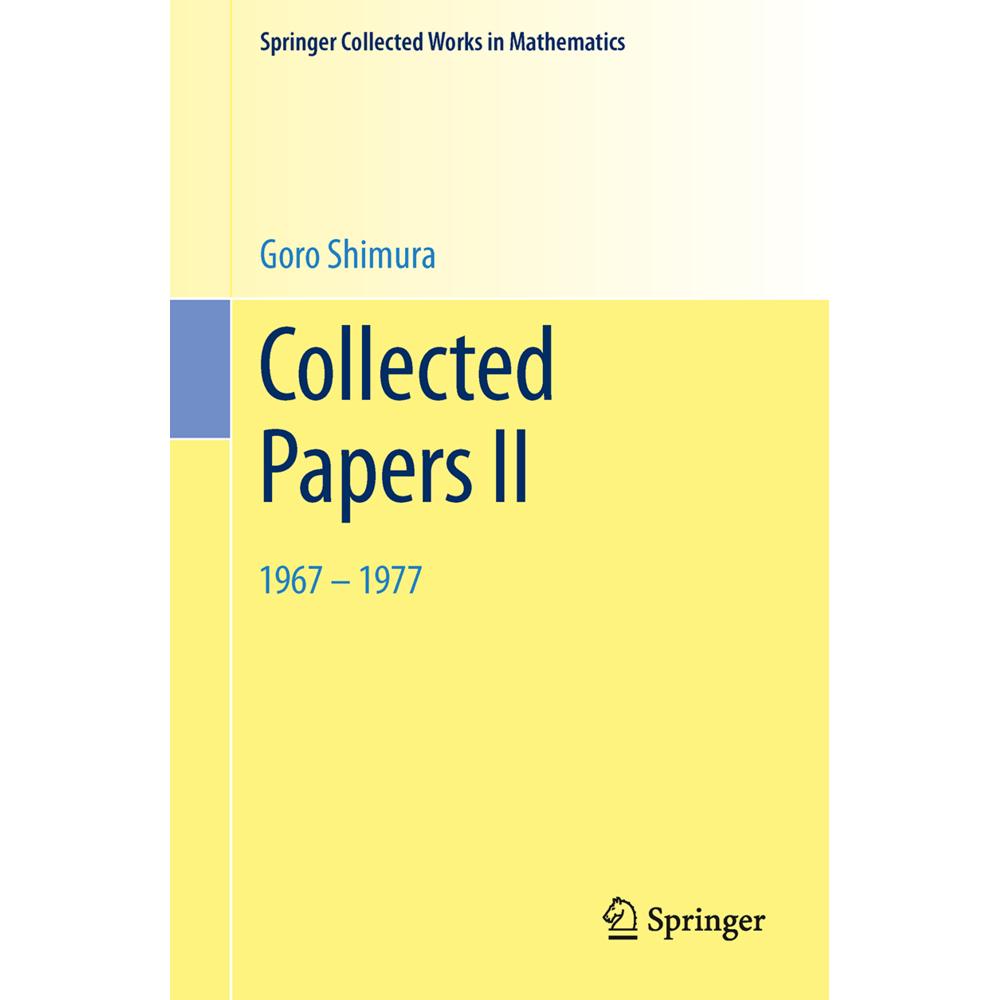 Collected Papers II, Fachbücher von Goro Shimura