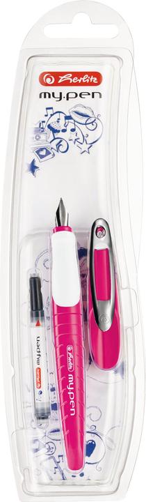 Actual product image Herlitz School fountain pen my.pen M nib /white (1x)