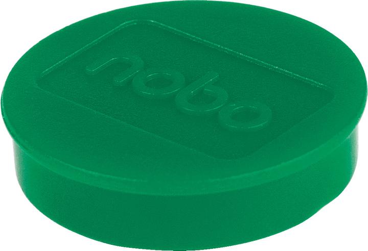 Nobo Magnet round 38mm 1915317 green 10 pieces (10 x)