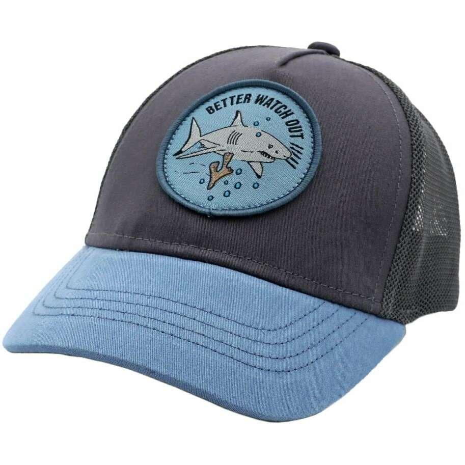 Maximo, Jungen, Cap, Cap Shark Gr. 47 - 49 cm, Blau, (47, 49, 48 C)