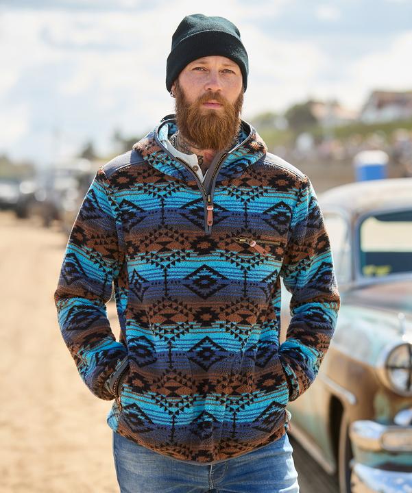 Produktbild Joe Browns Aztec Print Fleece Hoodie (M)