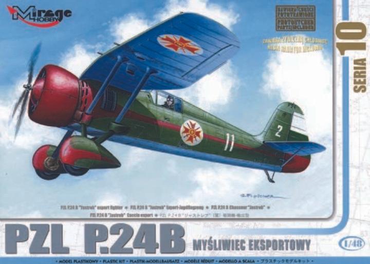 Image du produit Mirage Hobby PZL P-24 B Jastreb version export avec pièces en résine et photodécoupe