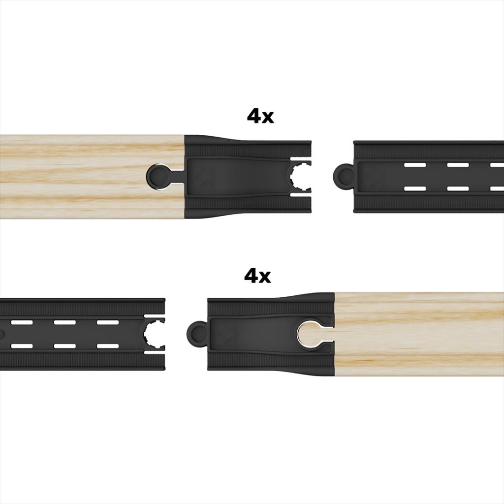 Thumbnail - Intelino Adapter für Holzstrassen (Zubehör), Robotik Kit