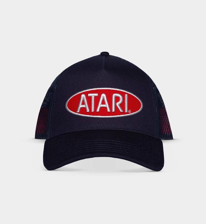 Actual product image Difuzed Atari Varsity seven panel trucker cap (One size)
