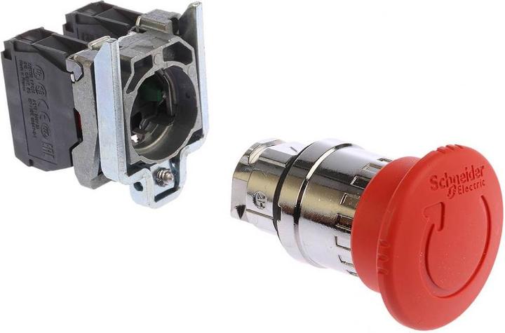 Image du produit Schneider Electric Déverrouillage par rotation Arrêt d'urgence N/O-N/C