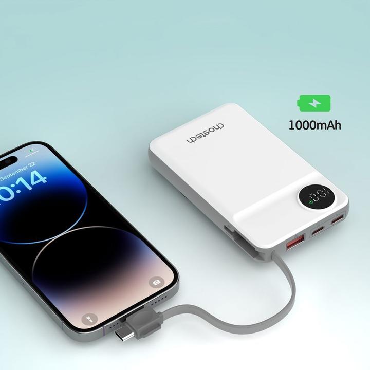 Actual product image Choetech B695 (10000 mAh, 20 W, 43.50 Wh)