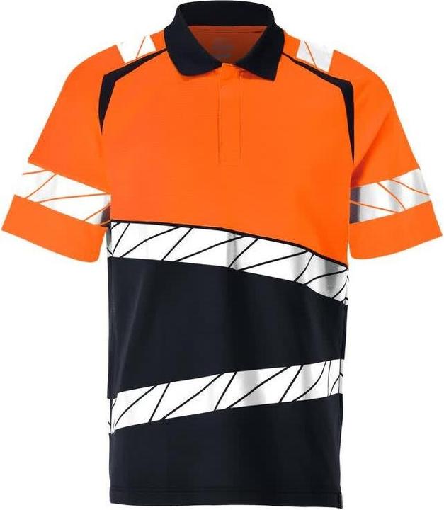 Dunkel-Marineblau, Orange