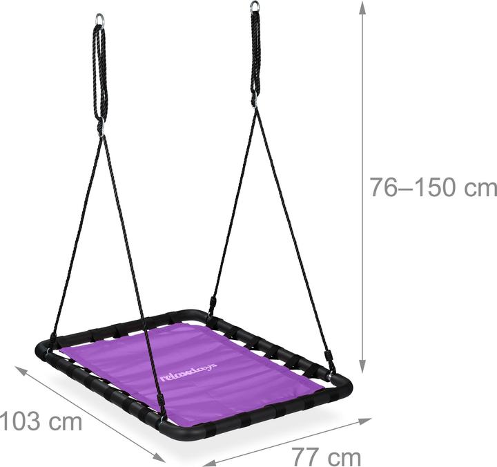 Produktbild Relaxdays Nestschaukel