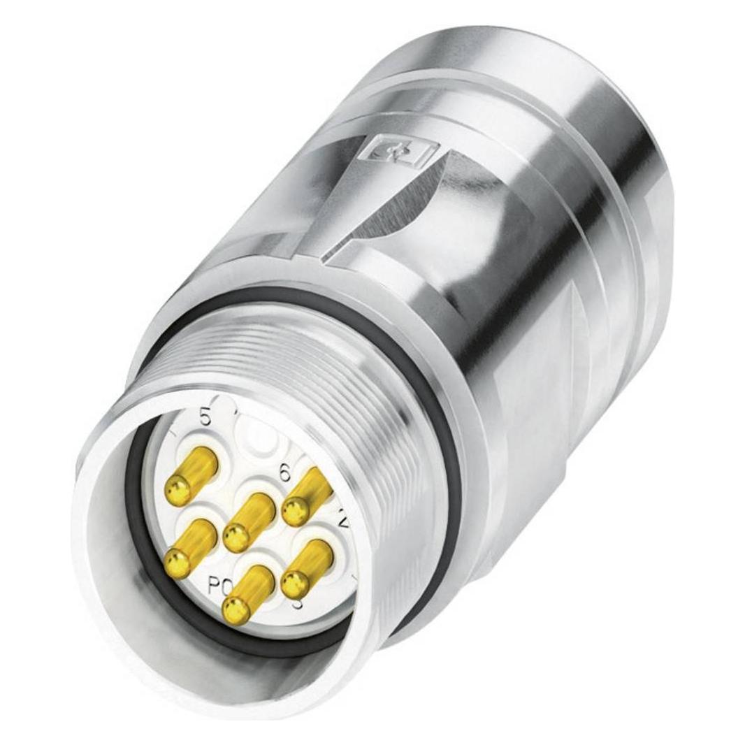 Phoenix Contact Argento Connettore Di Accoppiamento M23 Ca-, Cavo + Spina Elettrica,