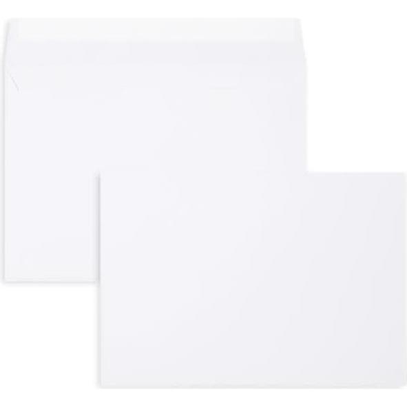Blanke, Briefumschlag, Briefumschläge C5 120g/qm haftklebend VE=500 Stück hochweiss (162 x 229 mm, 500 x)