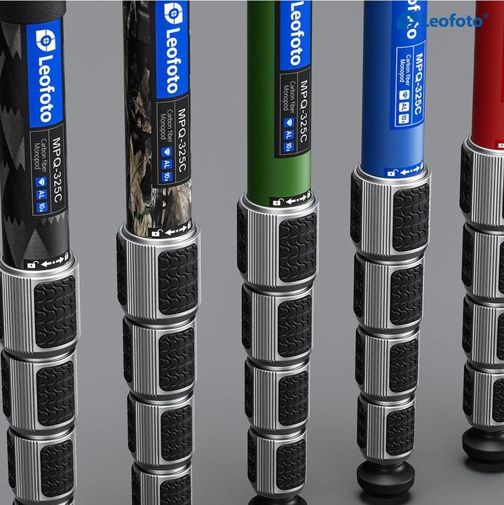 Immagine prodotto Leofoto MPQ-325C Red Carbon Fiber Tubes: 32/28/25/22/19mm (2006204062) (Carbonio)