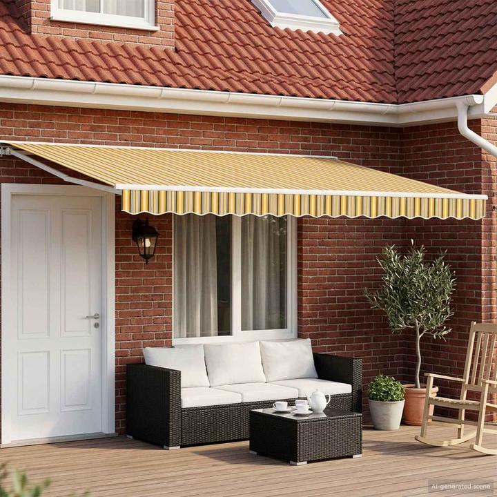 Produktbild vidaXL Manuelle Markise (3.50 m)