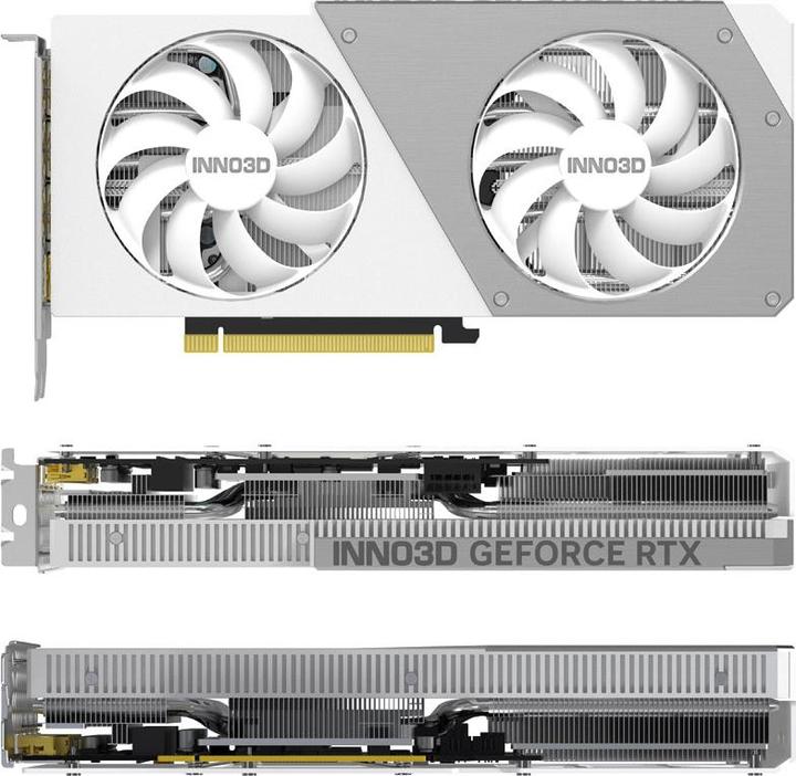 Immagine prodotto Inno3D GEFORCE RTX 4070 Ti SUPER TWIN X2 OC WHITE NVIDIA 16 GB GDDR6X (16 GB)