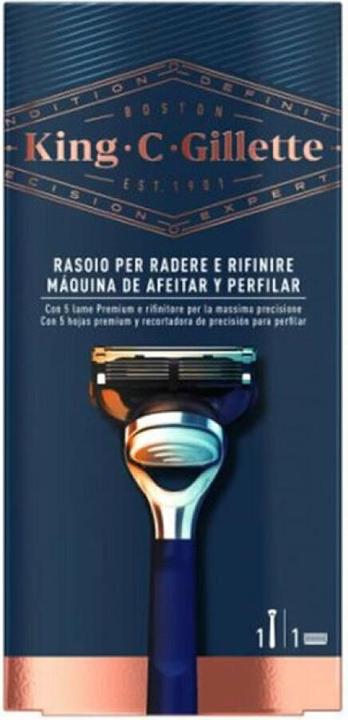 Actual product image Gillette KING shave & edging razor 1 pz