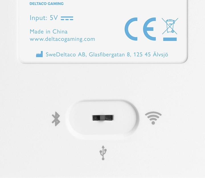 Produktbild Deltaco Gaming GAM-100-W-DE (DE, Kabellos, Kabelgebunden)