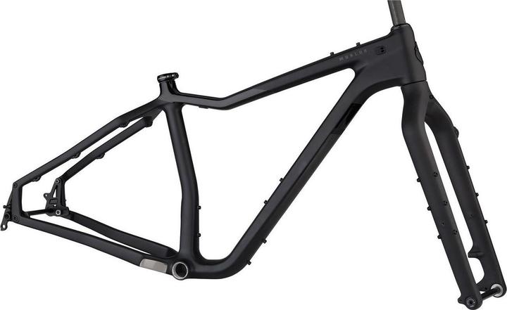 Produktbild Salsa Mukluk Carbon Rahmenkit, 26", S, black/grey