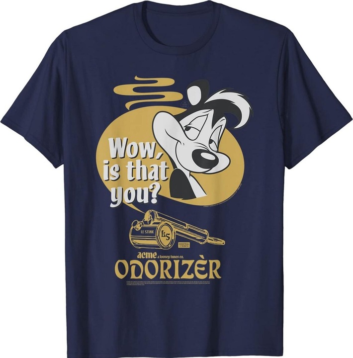 Immagine prodotto Looney Tunes Maglietta da uomo in cotone Odorizer Pepe Le Pew (M)