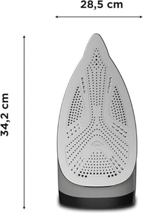 Actual product image Rowenta DG7623 Microsteam 400 base plate (2200 W, 325 g/min)